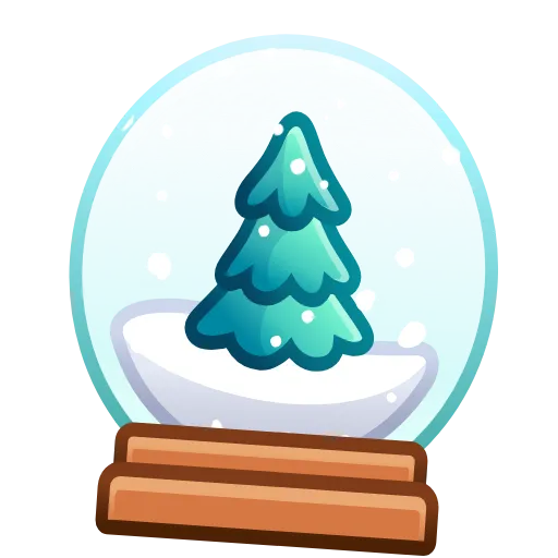 🌨 Стикер «Merry Christmas Emoji» для Telegram