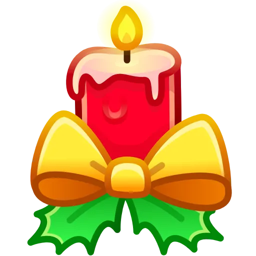 Стикер 29 Merry Christmas Emoji