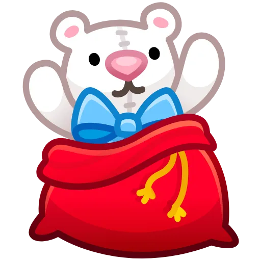 Стикер 40 Merry Christmas Emoji