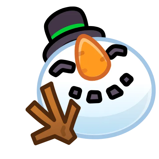Стикер 32 Merry Christmas Emoji