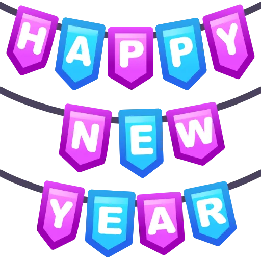 Стикер 22 Merry Christmas Emoji
