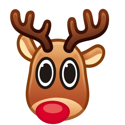 Стикер 3 Merry Christmas Emoji