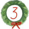 Стикер 57 🍪 Merry Christmas - новогоднее