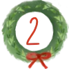 Стикер 56 🍪 Merry Christmas - новогоднее