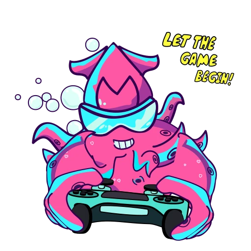 🎮 Стикер «Meta Squid» для Telegram
