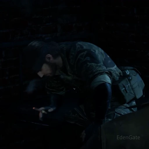 🐍 Стикер «Metal Gear Solid Delta Snake Eater» для Telegram