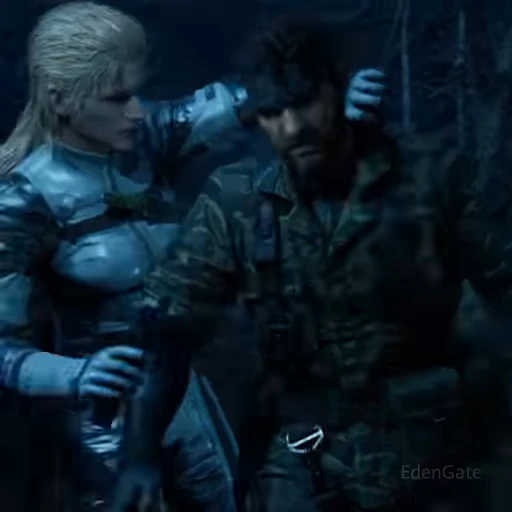 🐍 Стикер «Metal Gear Solid Delta Snake Eater» для Telegram