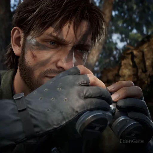 🐍 Стикер «Metal Gear Solid Delta Snake Eater» для Telegram
