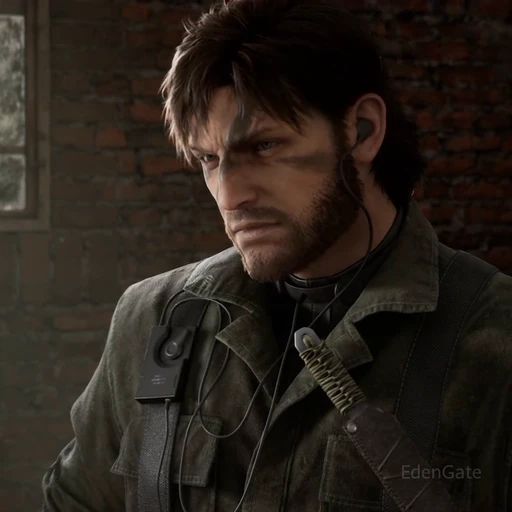 🐍 Стикер «Metal Gear Solid Delta Snake Eater» для Telegram