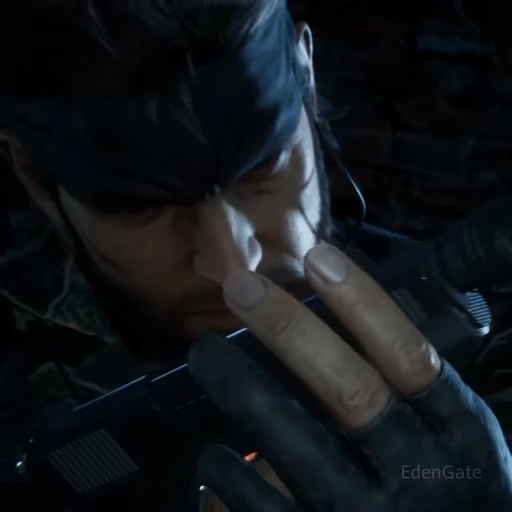 🐍 Стикер «Metal Gear Solid Delta Snake Eater» для Telegram