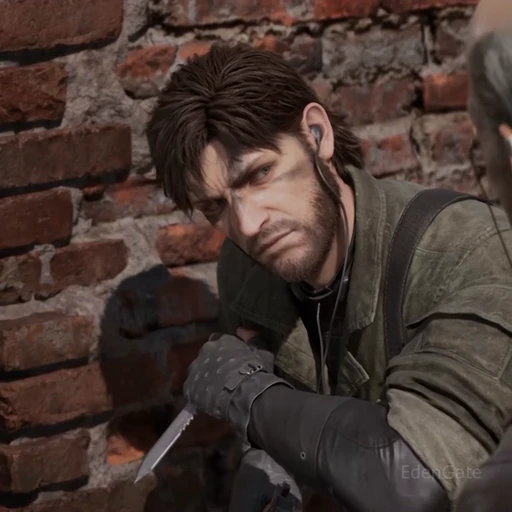 🐍 Стикер «Metal Gear Solid Delta Snake Eater» для Telegram