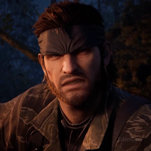 🐍 Стикер «Metal Gear Solid Delta Snake Eater» для Telegram