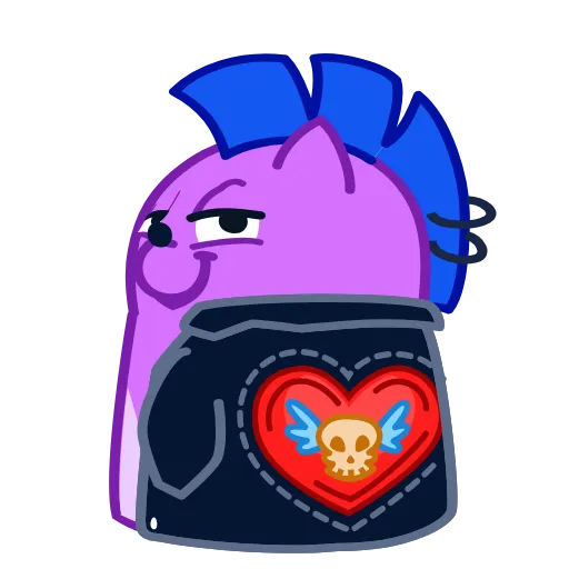 ❤️ Эмодзи «MetalHog» для Telegram