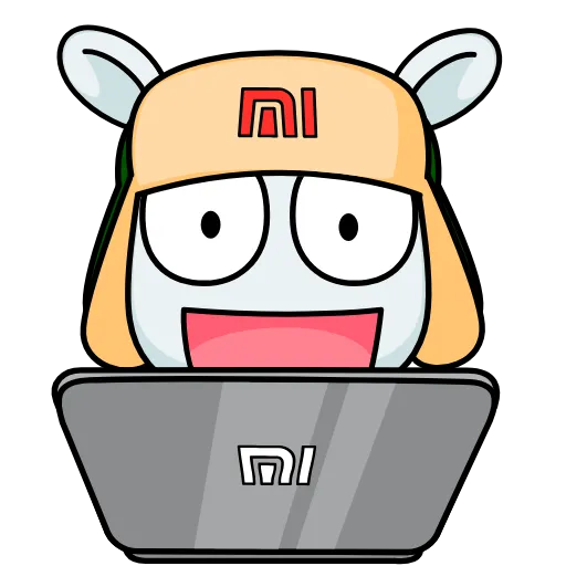 Стикер 5 Mi Bunny