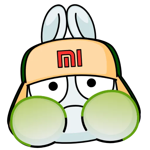 Стикер 18 Mi Bunny