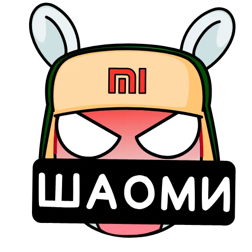 Стикер 22 Mi Bunny