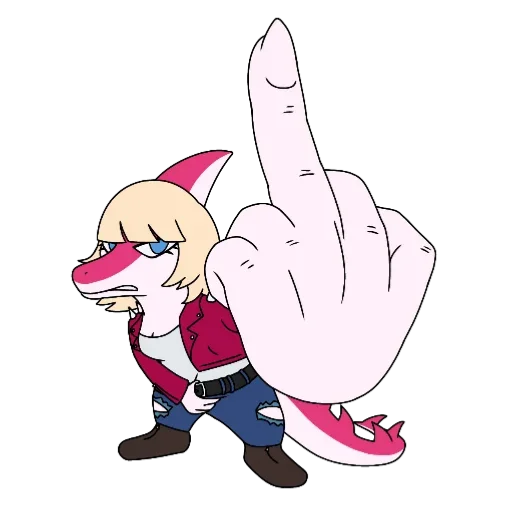 🖕 Стикер «Mia [Blitz_Krieg]» для Telegram