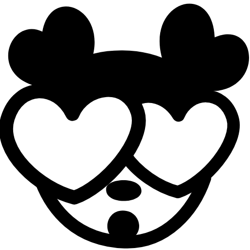 Стикер 6 Mickey Mouse Emoji