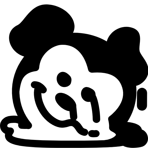 Стикер 22 Mickey Mouse Emoji