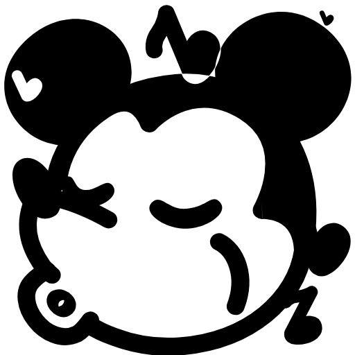 Стикер 49 Mickey Mouse Emoji