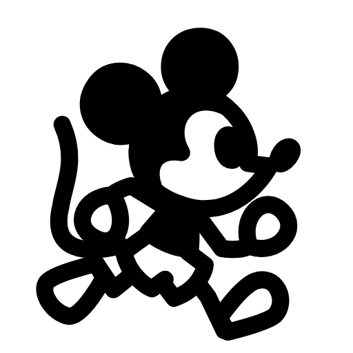 Стикер 44 Mickey Mouse Emoji