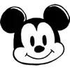 Стикер 15 Mickey And Friends
