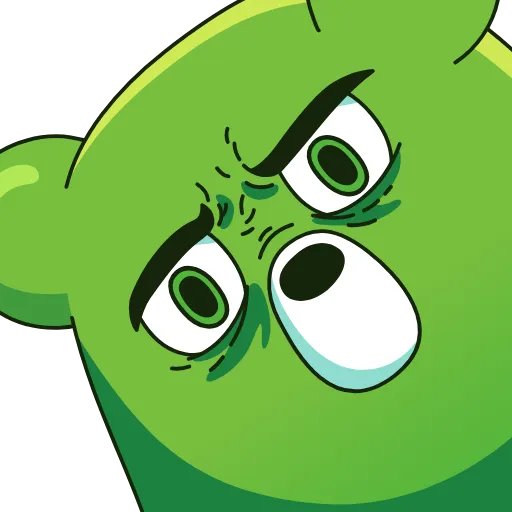 Стикер 8 Midori Kuma
