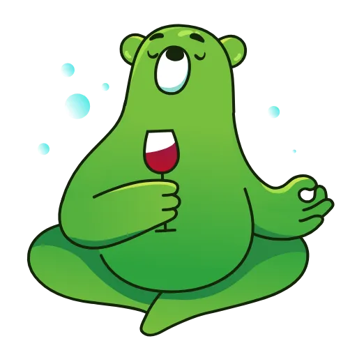 Стикер 19 Midori Kuma