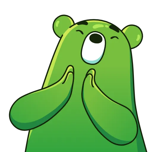Стикер 16 Midori Kuma