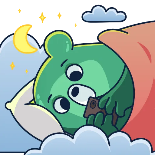Стикер 11 Midori Kuma