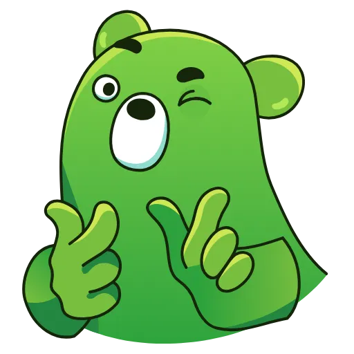 Стикер 15 Midori Kuma