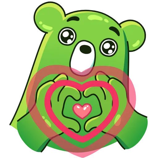 Стикер 13 Midori Kuma