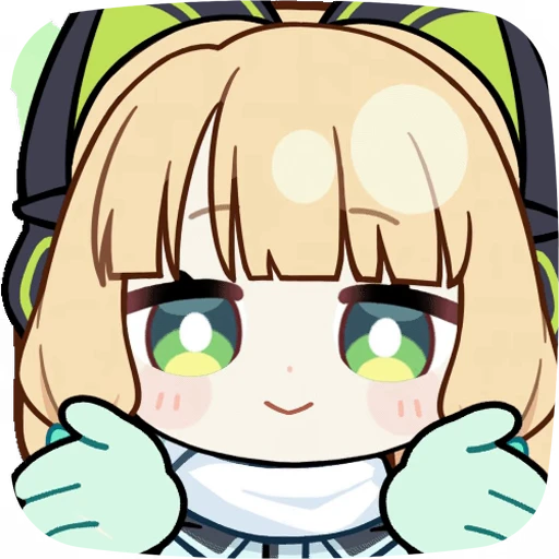 🤗 Стикер «Saiba Midori Blue Archive» для Telegram