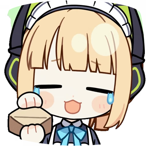 😢 Стикер «Saiba Midori Blue Archive» для Telegram