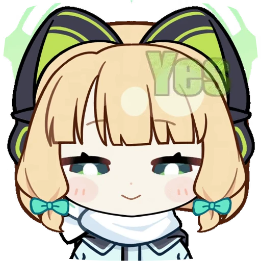 👍 Стикер «Saiba Midori Blue Archive» для Telegram