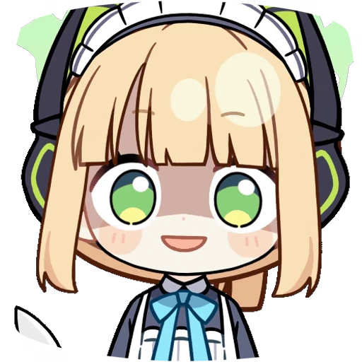 😈 Стикер «Saiba Midori Blue Archive» для Telegram