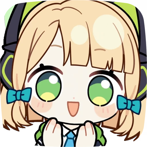 👏 Стикер «Saiba Midori Blue Archive» для Telegram