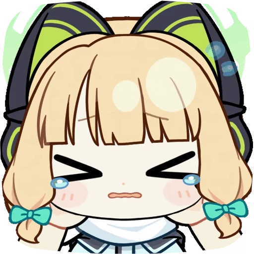😭 Стикер «Saiba Midori Blue Archive» для Telegram