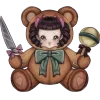 Стикер 38 Cry Baby