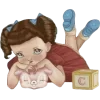 Стикер 43 Cry Baby