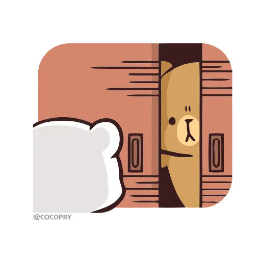 Стикер 53 Milk Mocha Emoji