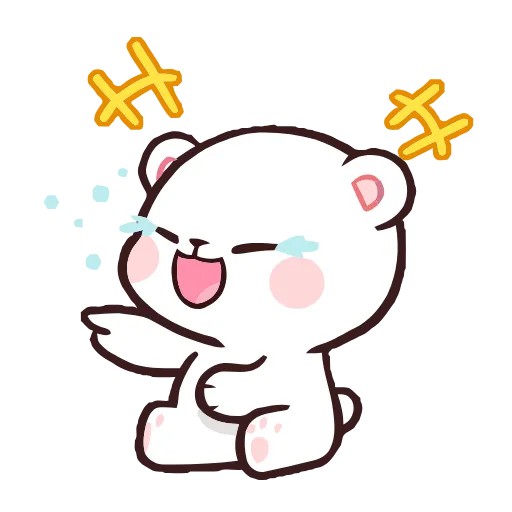 Стикер 2 Milk Mocha Emoji