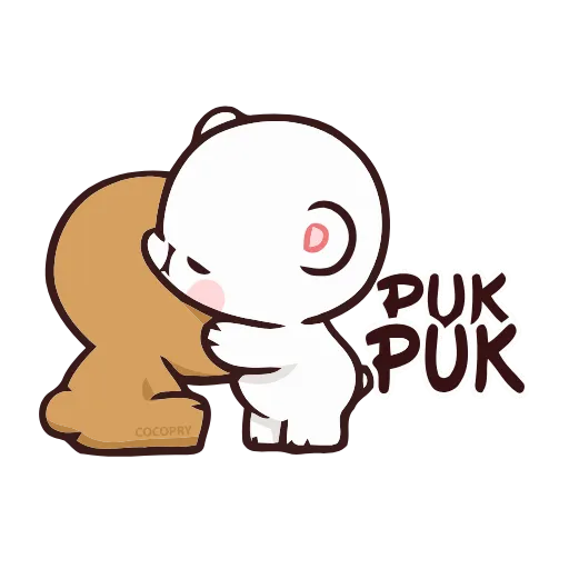 Стикер 46 Milk Mocha Emoji