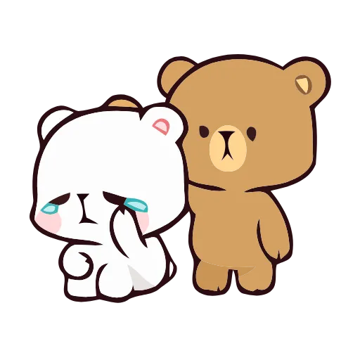 Стикер 34 Milk Mocha Emoji