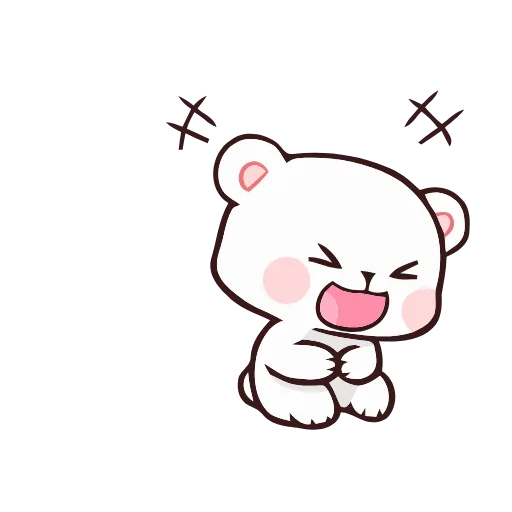 Стикер 29 Milk Mocha Emoji