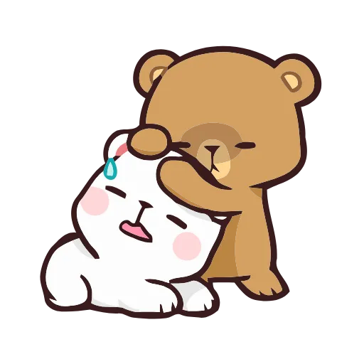 Стикер 24 Milk Mocha Emoji