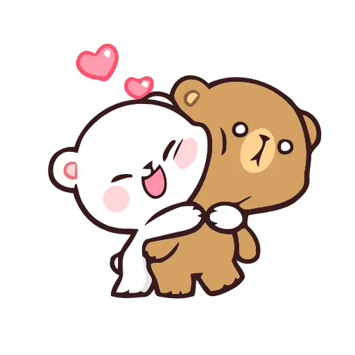 Стикер 6 Milk Mocha Emoji