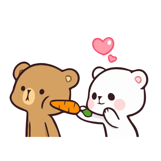 Стикер 28 Milk Mocha Emoji