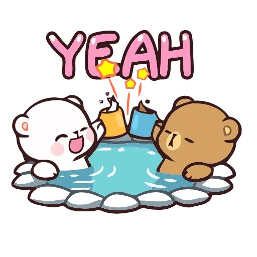 Стикер 9 Milk Mocha Emoji