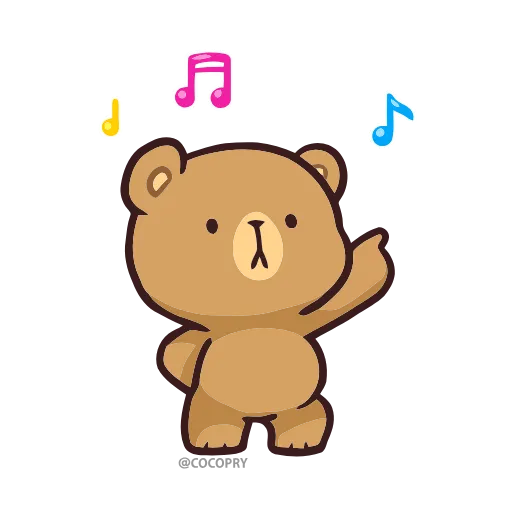 Стикер 58 Milk Mocha Emoji